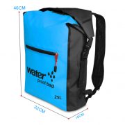 Waterproof backpack bag