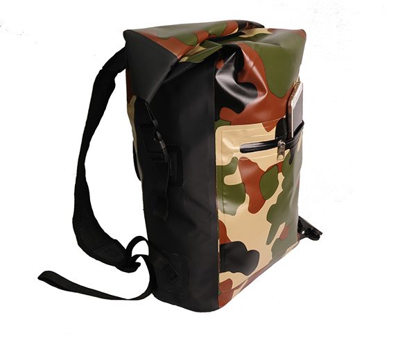 camo dry backpack