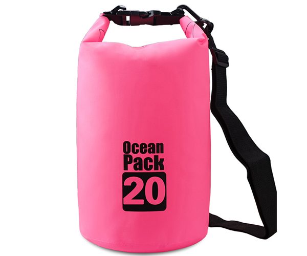 20L pink dry bag