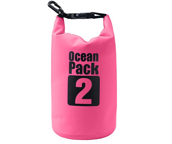 2L pink dry bag
