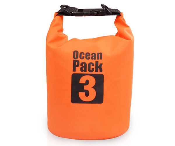 3L orange dry bag