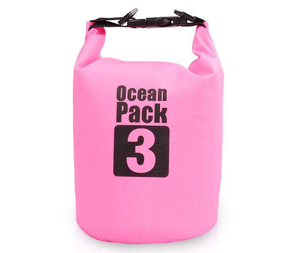 3L pink dry bag